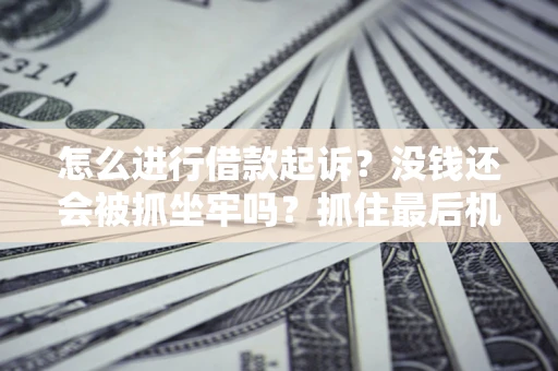北京怎么进行借款起诉？没钱还会被抓坐牢吗？抓住最后机会！