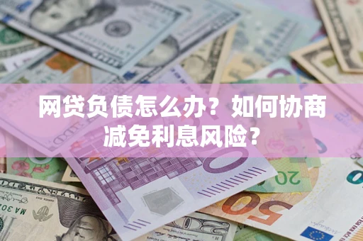 北京网贷负债怎么办？如何协商减免利息风险？