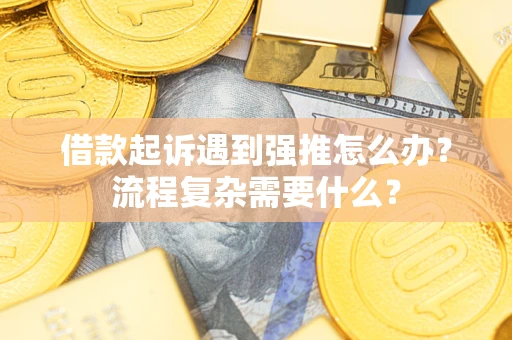 北京借款起诉遇到强推怎么办？流程复杂需要什么？