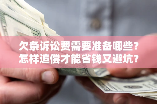 北京欠条诉讼费需要准备哪些？怎样追偿才能省钱又避坑？